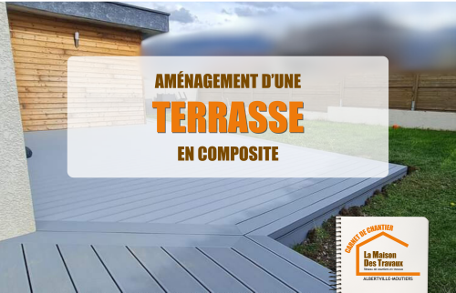 Aménagement de terrasse Savoie, Terrasse Savoie, Projet terrasse extérieure, Décoration terrasse Savoie, Aménagement extérieur Savoie, Entreprise aménagement terrasse Savoie.