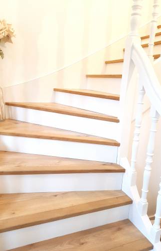 Rénovation escalier chateaugiron