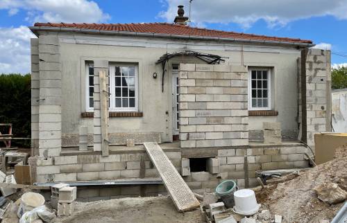 Surélévation et extension d'une maison à Neuilly-sur-Marne 