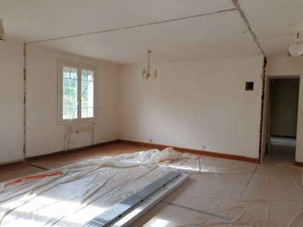 rénovation d'une maison à Quévert