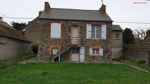 Rénovation des joints chaux et modification des façades d’une maison à Saint-Malo