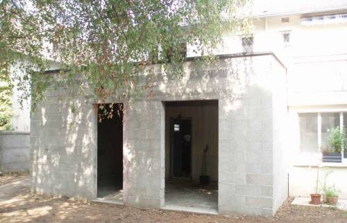 L'élévation des murs et le plafond