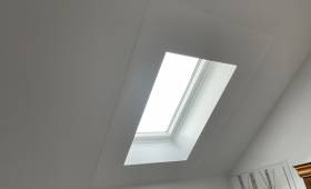 travaux terminés : nouvelle fenêtre de toit et reprise du placo