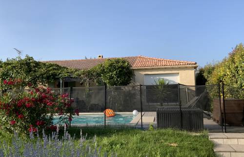 Extension vue extérieure côté piscine 