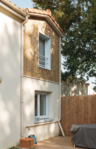  Surélévation de maison de 20 m² au sud de Nantes - exterieur