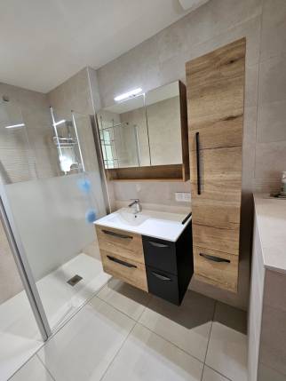 salle de bain en travaux 