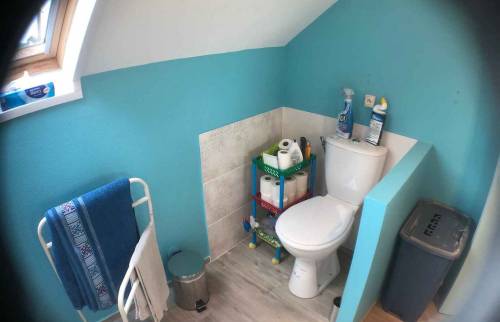 La partie création du coin WC