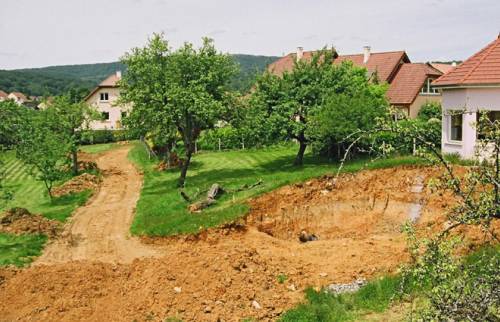 Préparation du terrain pour piscine à Tourlaville (50110)