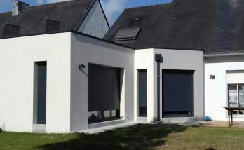 Agrandissement de maison toit plat à Bures sur Yvette