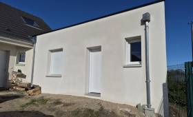 Extension toit plat