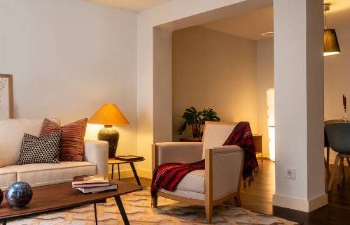 rénovation appartement - salon