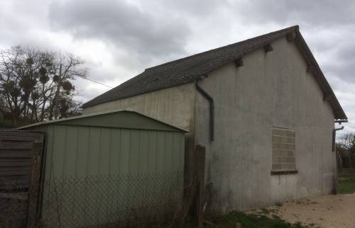 Bâtiment vu de l'arrière avant travaux