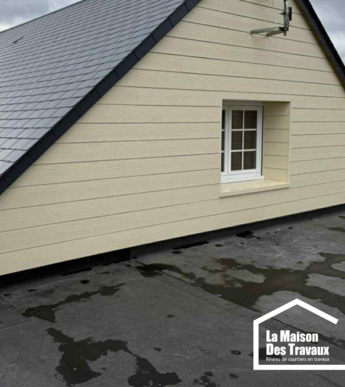 Transformation globale d’une maison : isolation par l’extérieur et rénovation énergétique - Larchamp 53220