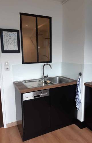 Verrière atelier et cuisine équipée à Riedisheim