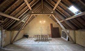 Magnifique charpente traditionnelle dans le Perche