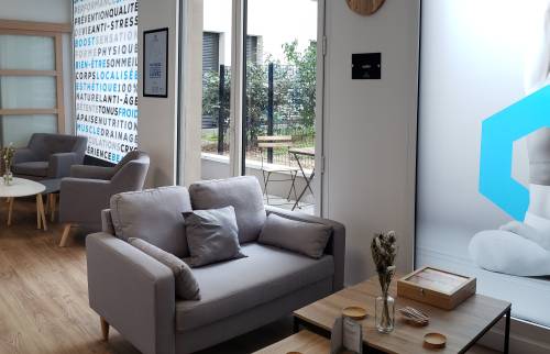 Salon avec sol PVC