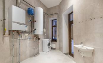 chaufferie renovee - La Maison Des Travaux