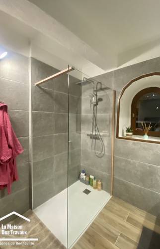 Douche à l'italienne