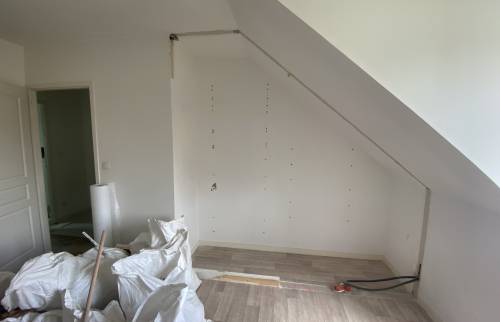 Agrandissement de la chambre parentale pour offrir plus de volume