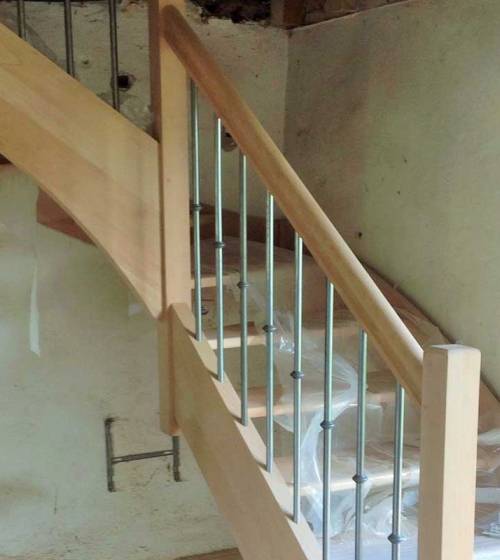 L'escalier en bois