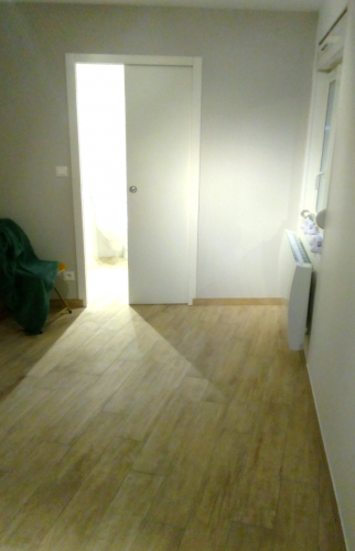 Porte à galandage pour facilité l'accès