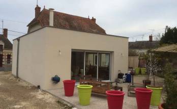 Extension de maison à LA VERNELLE (36)