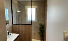 Nouvelle salle de bain à Charavines