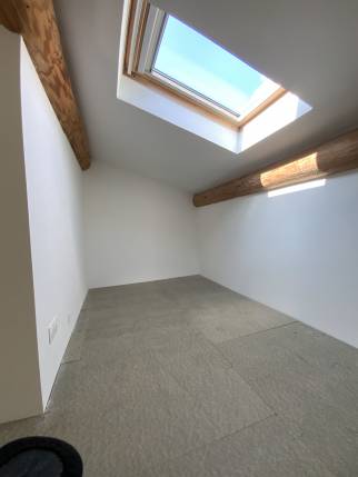 Installation de fenêtre sous combles