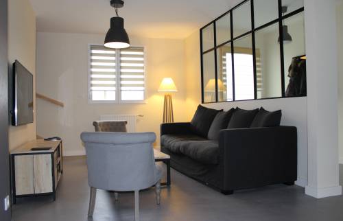 Salon dans une maison au Cellier (44)