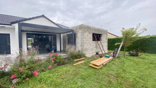 Extension maison à Serbannes