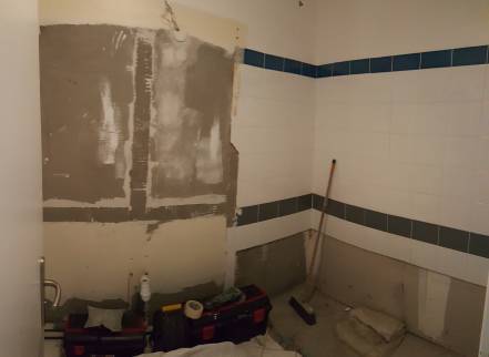 Rénovation Salle de Bain - Lyon 3 - Salle de Bain travaux en cours