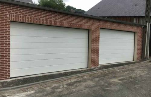 Double garage 50m² en brique de parment 2 - la Maison des Travaux Rouen 