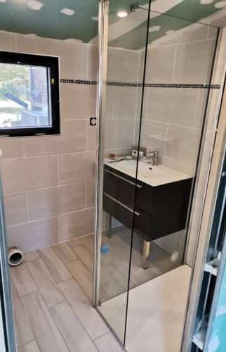 Création d'une salle de bain à Vaires Marne