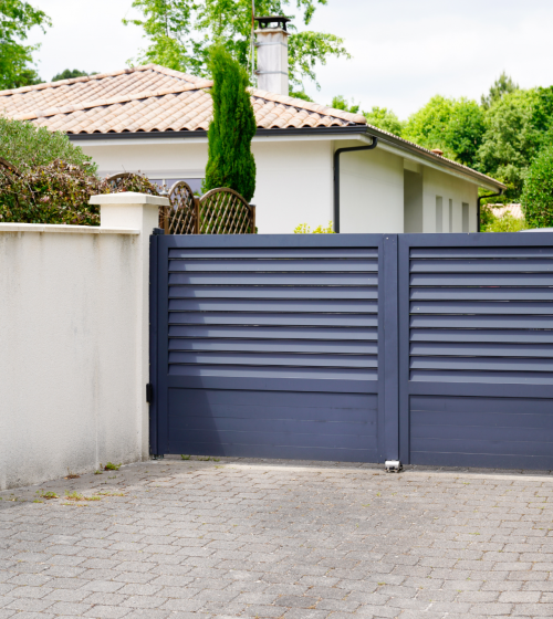 remplacement d'un portail dans une maison