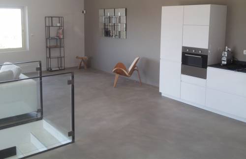 Résine décorative epoxy intérieur pavillon à Coulommiers (77120)