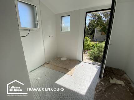 Rénovation d'une salle de bain en rez-de-chaussée à Damgan (56750)
