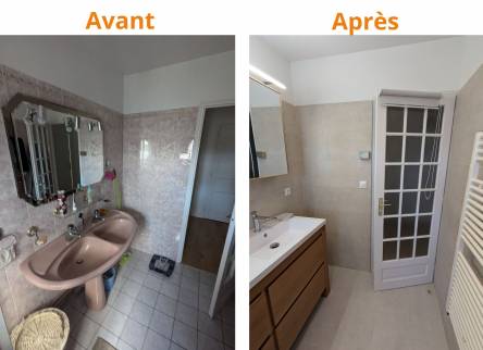 rénover une salle de bain Olivet