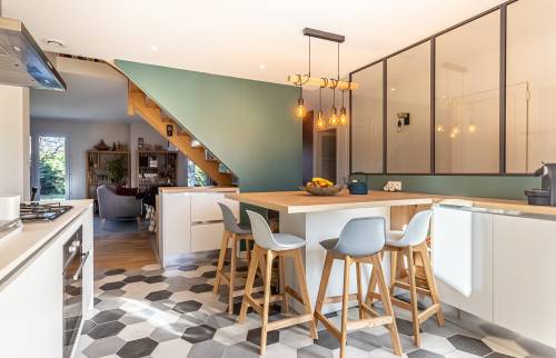 Cuisine design refaite intégralement