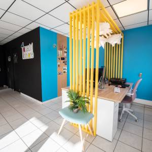 Décoration d'une agence de communication - PASSIN (38) - Florian Carret - La Maison Des Architectes