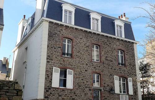 Ravalement peinture et enduits chaux à Saint-Malo