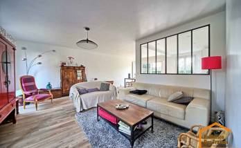 Montgeron- Suppression cheminée et création verriere