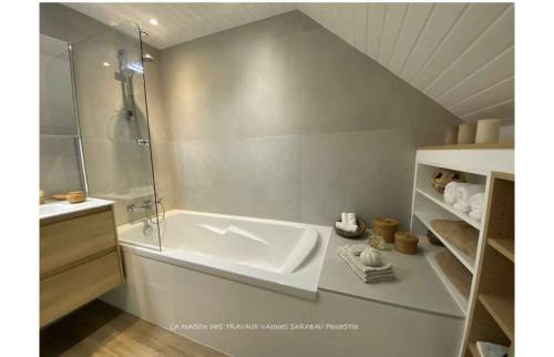 Rénovation de la salle de bain de la longère de Férel (56130)