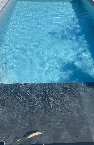 Remplie en deux jour, enfin prête pour la baignade 