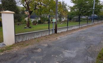 clôture rénovée Sancerre