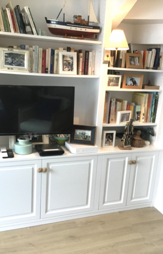 Emplacement pour la télévision