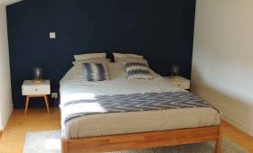 Chambre parentale sous les combles