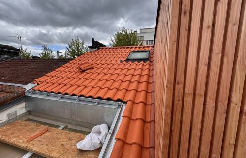 Rénovation de maison au sud de Nantes avec isolation de toiture et création de lucarne