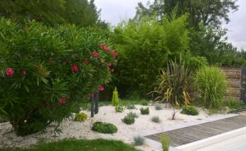 Une belle piscine à l’abri des regards à Voisins-le-Bretonneux (78)
