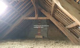 Travaux en cours : rénovation énergétique maison