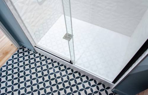 Receveur extra plat